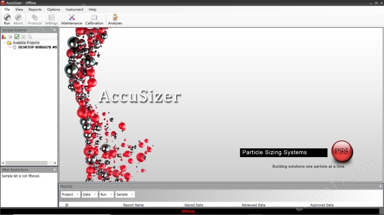 全自(zì)動顆粒計(jì)數(shù)/粒度分(fēn)析儀